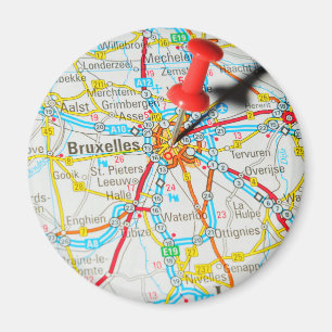 Brüssel, Brüssel, Brüssel in Belgien Magnet