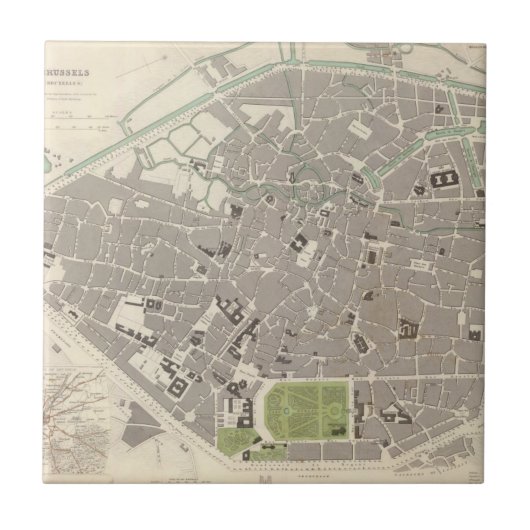 Brüssel Brüssel Fliese (Vorderseite)