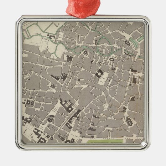 Brüssel Brüssel Silbernes Ornament (Vorne)