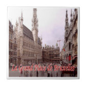 BRÜSSEL BRUXELLES Grand Place, Fliese (Vorderseite)