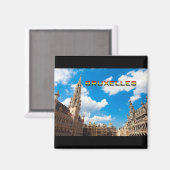 Brüssel, den 01 magnet (Vorderseite/Rückseite)