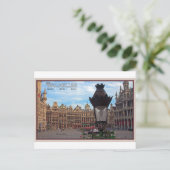 Brüssel - Der Große Platz Postkarte (Stehend Vorderseite)