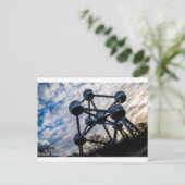 Brussel-Foto Postkarte (Stehend Vorderseite)