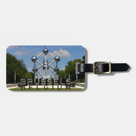 Brüssel Gepäckanhänger (Vorderseite horizontal)