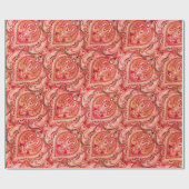 Brüssel-Granatapfel Geschenkpapier (Flach)