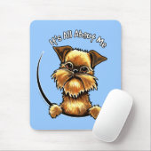 Brüssel Griffon alles über mich Mousepad (Mit Mouse)