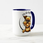 Brüssel Griffon alles über mich Tasse (VorderseiteRechts)