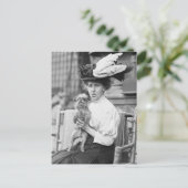 Brüssel Griffon, Anfang der 1900er Jahre Postkarte (Stehend Vorderseite)