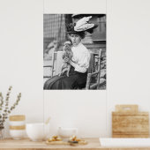 Brüssel Griffon, Anfang der 1900er Poster (Küche)