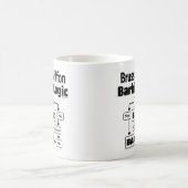 Brüssel Griffon Barking Logic Kaffeetasse (Mittel)