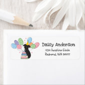 Brüssel Griffon Dog Birthday Rücksendeadresse (Insitu)