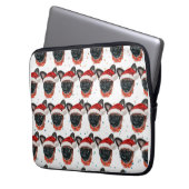 Brüssel Griffon Dog Breed Christmas Laptopschutzhülle (Vorderseite Links)