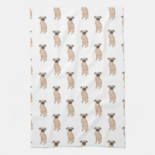 Brüssel Griffon Dog Pattern Geschirrtuch