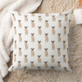 Brüssel Griffon Dog Pattern Kissen (Decke)