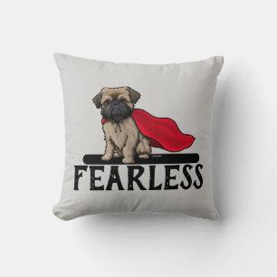 Brüssel Griffon Fearless Kissen