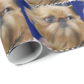 Brüssel Griffon Geschenkpapier (Rolleneckpunkt)