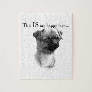 Brüssel Griffon Happy Face Puzzle