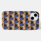 Brüssel Griffon KiniArt Case-Mate iPhone Hülle (Rückseite (Horizontal))