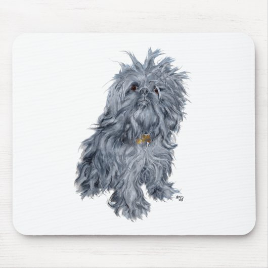 Brüssel Griffon Mousepad (Vorne)