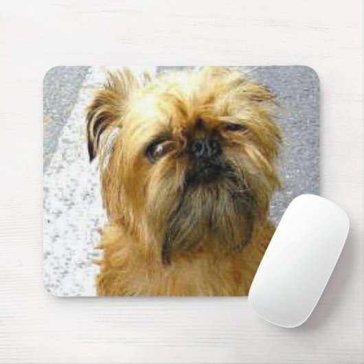 Brüssel Griffon Mousepad (Mit Mouse)