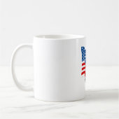 Brüssel Griffon Patriotic Kaffeetasse (Links)