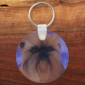 Brüssel Griffon Schlüsselanhänger (Vorderseite)