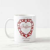 Brüssel Griffon True Love Kaffeetasse (Links)