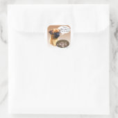 Brüssel Griffon Türkei Runder Aufkleber (Tasche)