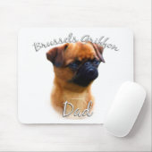Brüssel Griffon Vater 2 Mousepad (Mit Mouse)
