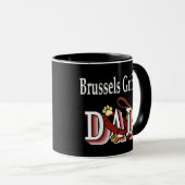 Brüssel Griffon Vater Tasse (VorderseiteRechts)
