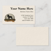 Brüssel Griffon Visitenkarte (Vorne/Hinten)