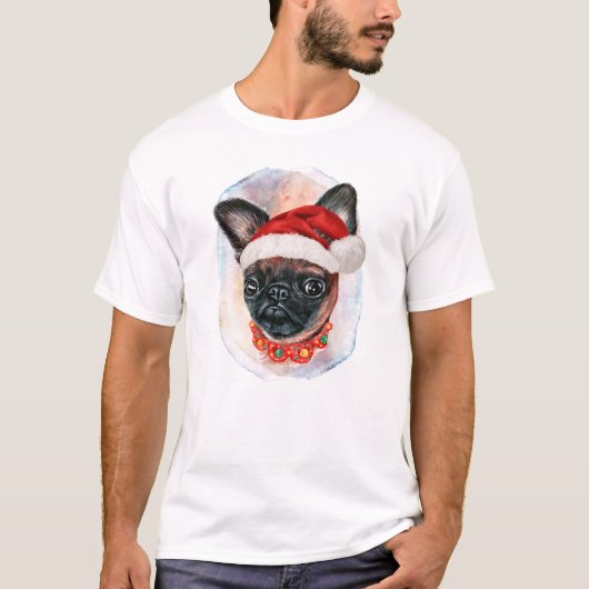 Brüssel Griffon Weihnachtsgeschenke für Hundefreun T-Shirt (Vorderseite)