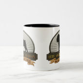 Brüssel Griffon Zweifarbige Tasse (Mittel)