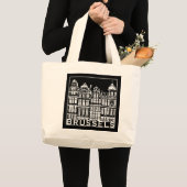 Brüssel Jumbo Stoffbeutel (Vorderseite (Produkt))