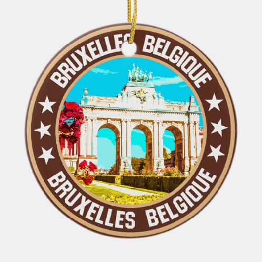 Brüssel Keramik Ornament (Vorne)