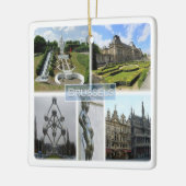 BRÜSSEL, Manneken Pis, Belgien, Keramikornament (Links)