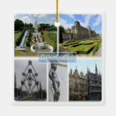 BRÜSSEL, Manneken Pis, Belgien, Keramikornament (Rückseite)