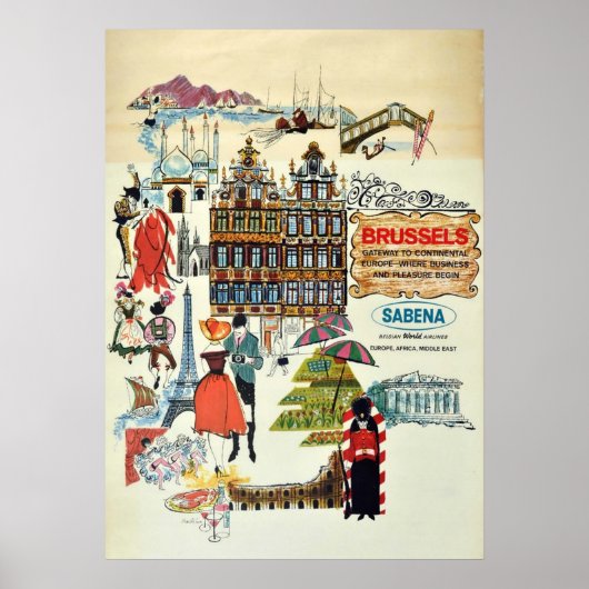 BRÜSSEL POSTER (Vorne)