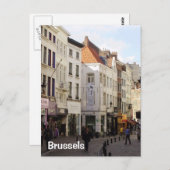 Brüssel Postkarte (Vorne/Hinten)