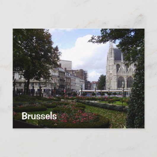 Brüssel Postkarte (Vorderseite)