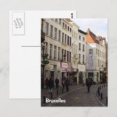 Brüssel Postkarte (Vorne/Hinten)