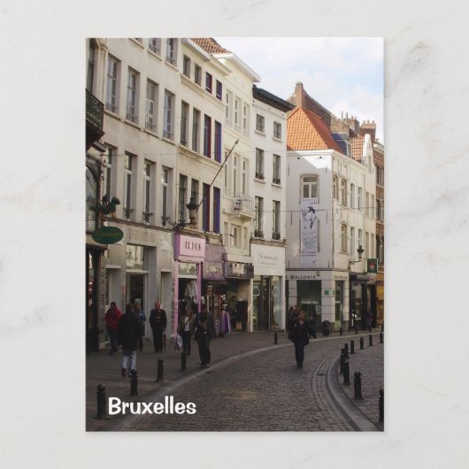 Brüssel Postkarte (Vorderseite)