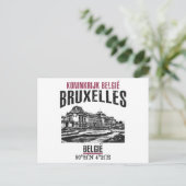 Brüssel Postkarte (Stehend Vorderseite)