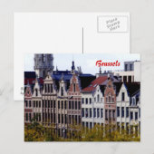 Brüssel Postkarte (Vorne/Hinten)