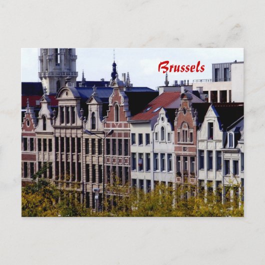Brüssel Postkarte (Vorderseite)
