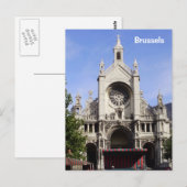 Brüssel Postkarte (Vorne/Hinten)