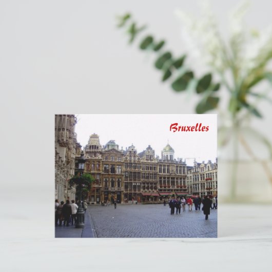 Brüssel Postkarte (Stehend Vorderseite)