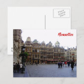 Brüssel Postkarte (Vorne/Hinten)