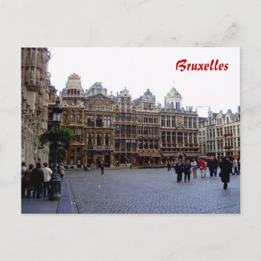 Brüssel Postkarte (Vorderseite)