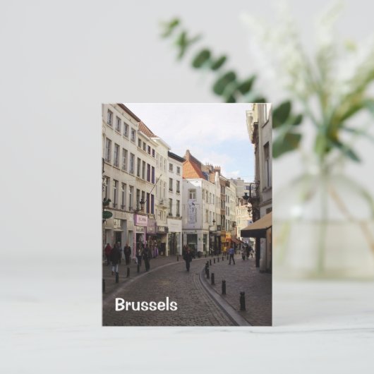 Brüssel Postkarte (Stehend Vorderseite)